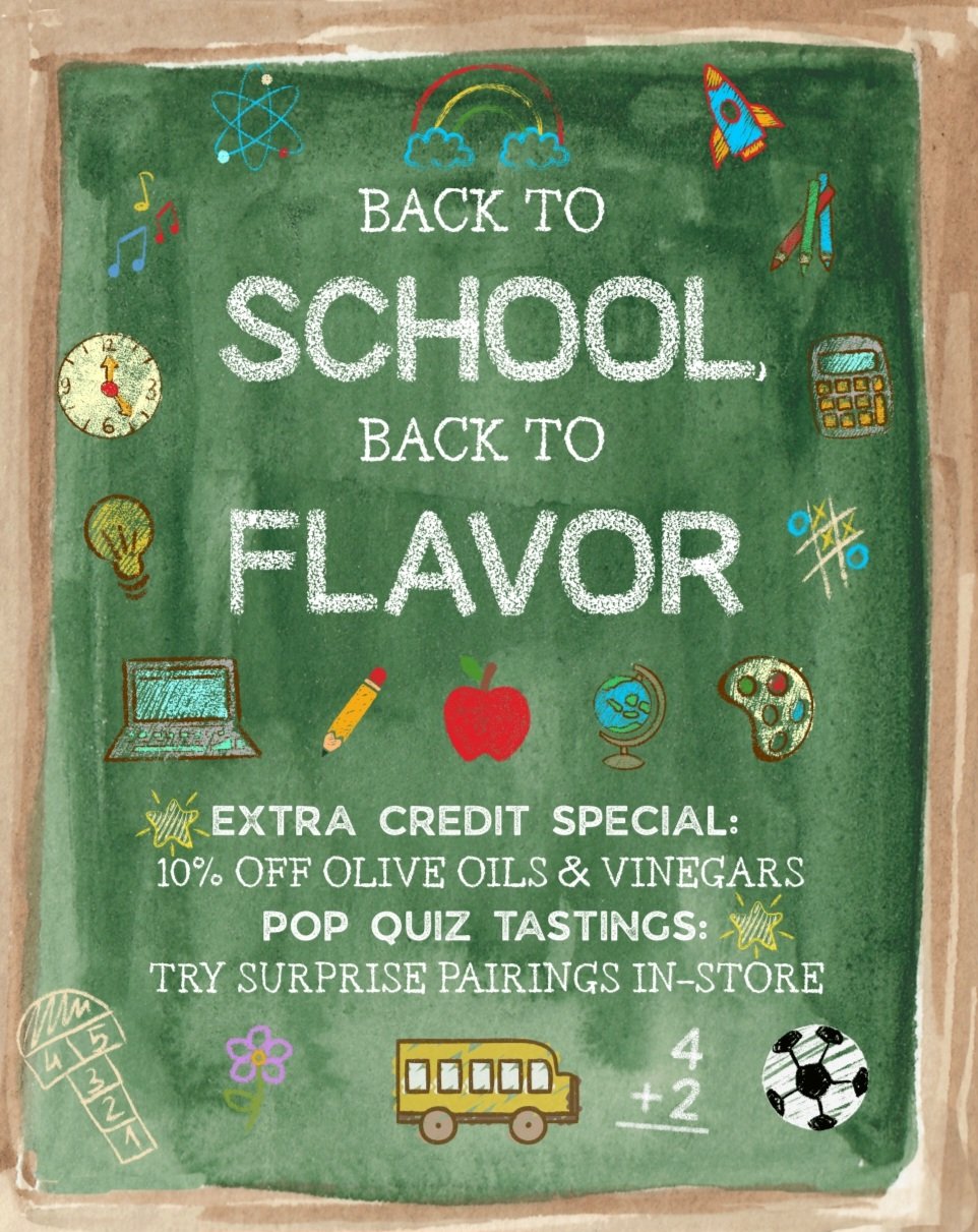 Back to School Back to Flavor