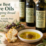 best olive oils for dipping bread with fresh bread and olive oil bowl Old Metairie