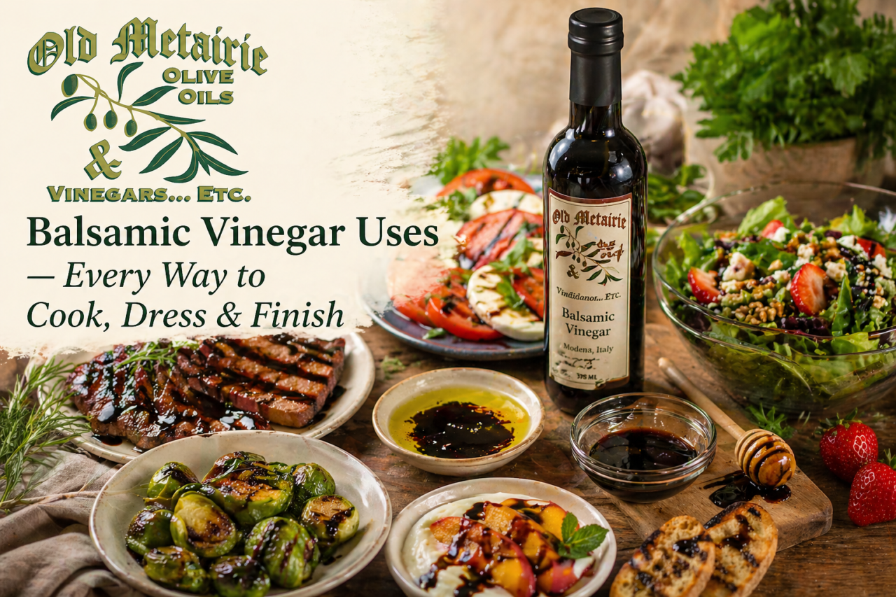 Balsamic Vinegar Uses — Every Way to Cook, Dress & Finish