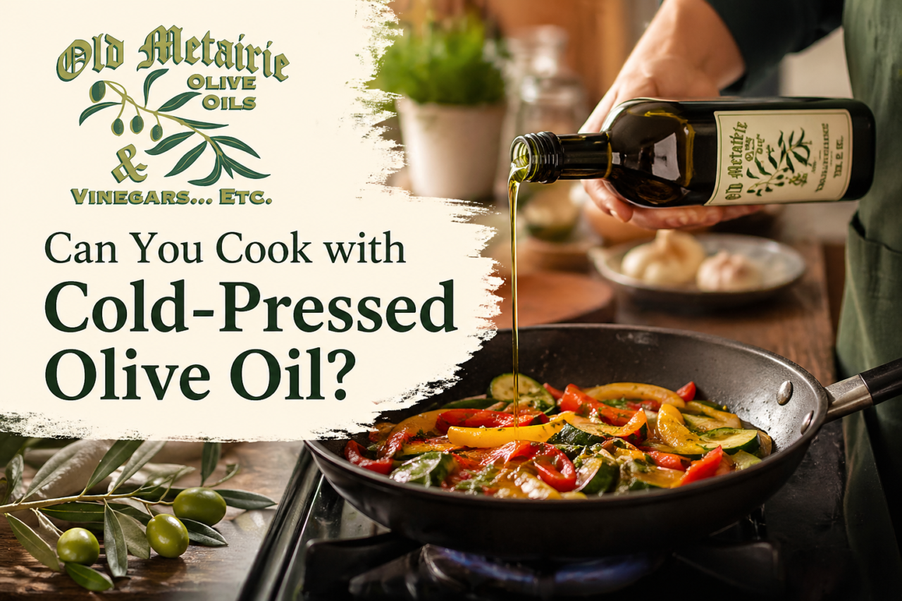 Can You Cook with Cold-Pressed Olive Oil? Here’s What Actually Happens