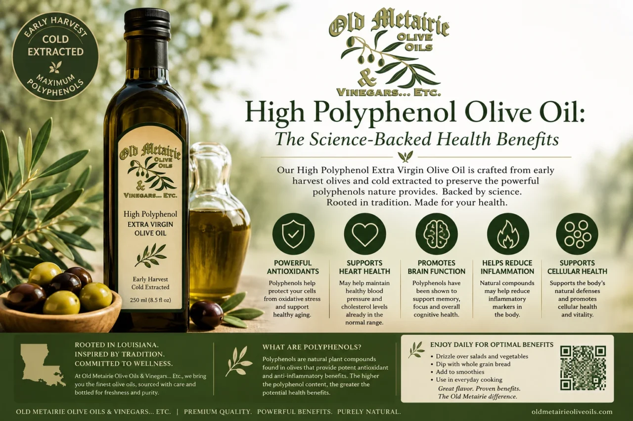 High Polyphenol Olive Oil: The Science-Backed Health Benefits You Need to Know in 2026
