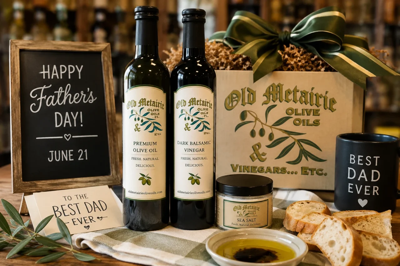 Father’s Day Gift Ideas in Metairie: Why Gourmet Olive Oil Makes the Perfect Gift