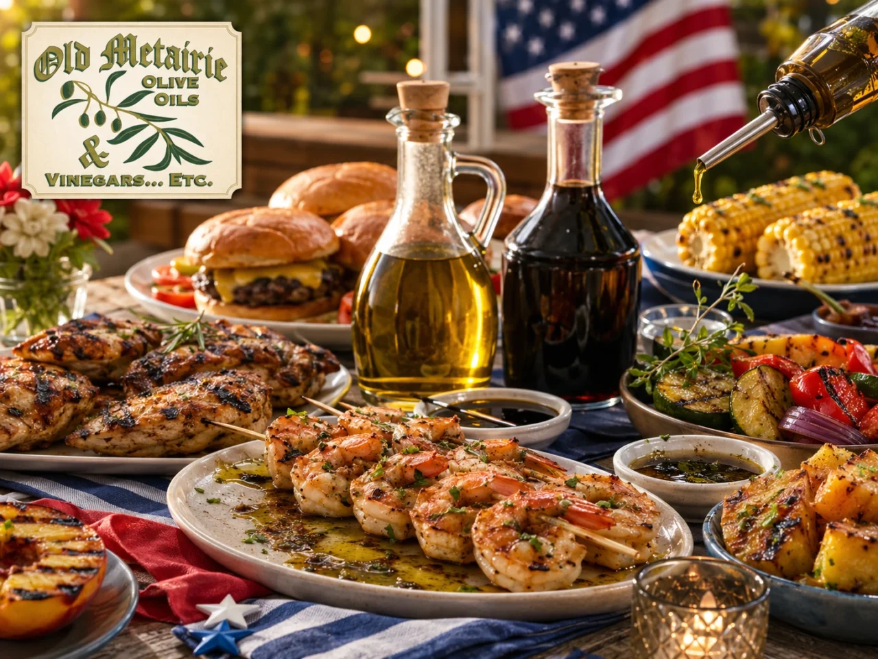 Fourth of July Grilling with Olive Oil: Easy Flavor Pairings for Louisiana Cookouts