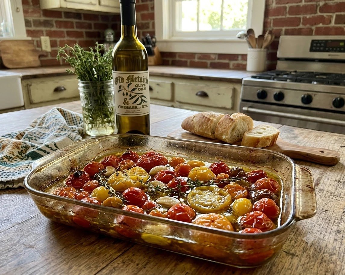 What to Do With Summer Tomatoes: Easy Olive Oil Tomato Confit for Louisiana Kitchens