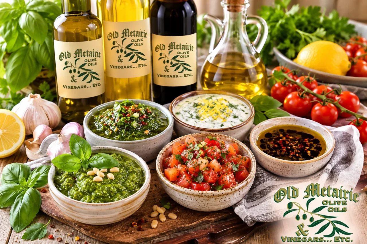 5 No-Cook Olive Oil Sauces for Louisiana Summer Meals