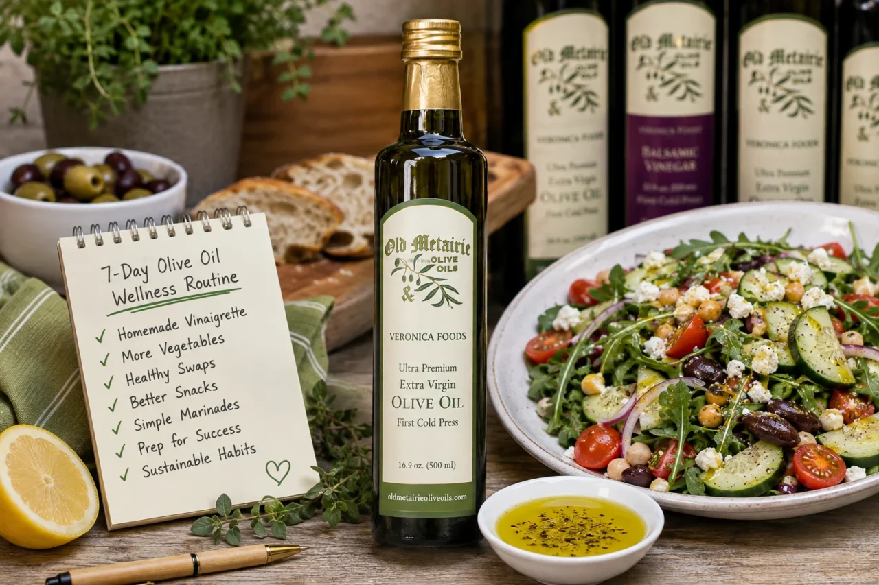 7-Day Olive Oil Wellness Routine: Easy Healthy DIYs